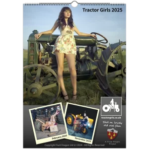 Tractor Girls 2025 - Calendar (A3 - EU & Rest of World)